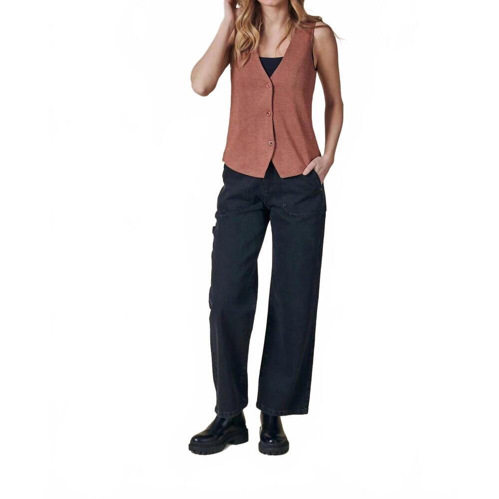NEW ZHRILL zhdisa vest in tangerine